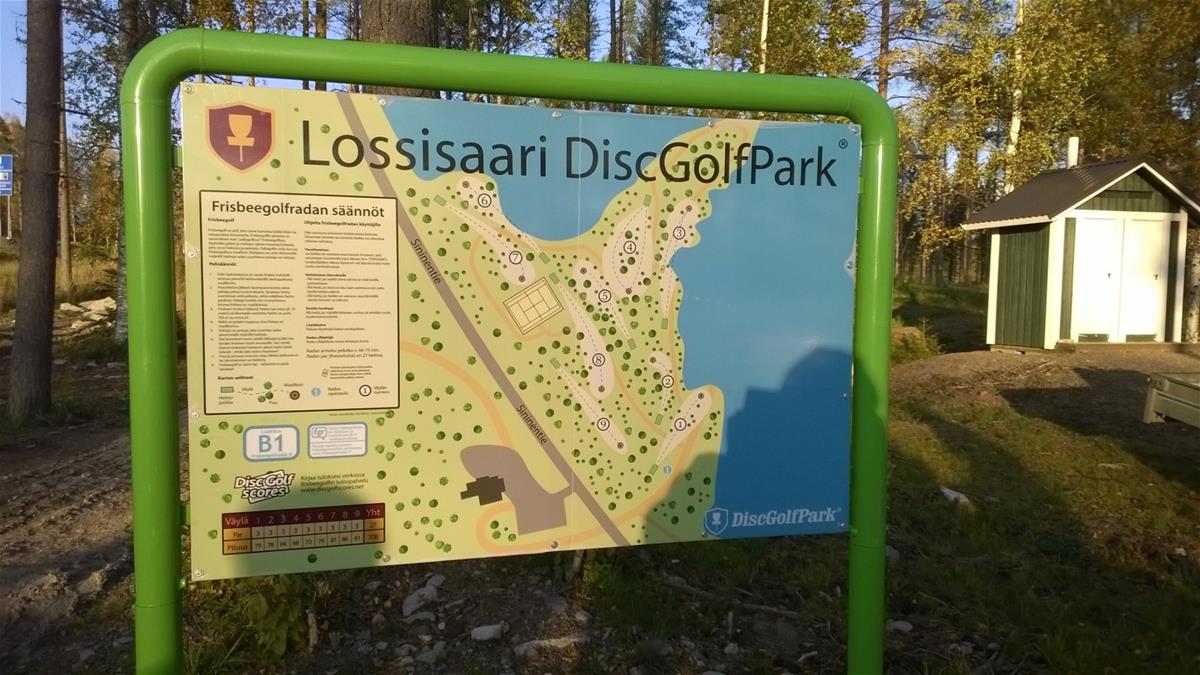 Frisbeegolf taulu 2014.jpg