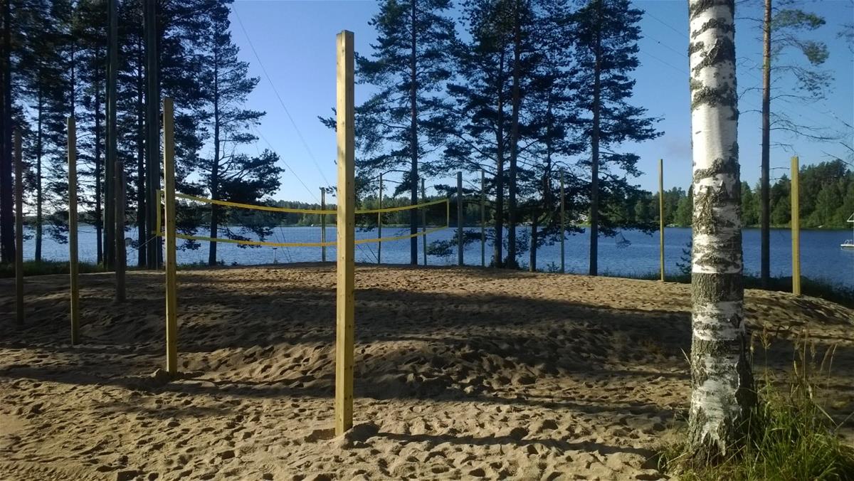 Lossisaaren Beach wolley kenttä